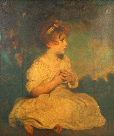 Sir Joshua Reynolds The Age of Innocence Spain oil painting art